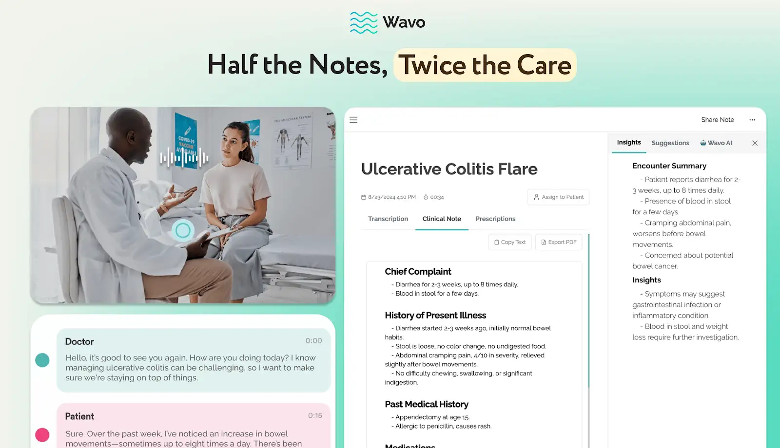 Getting Started with Wavo Health AI Scribe