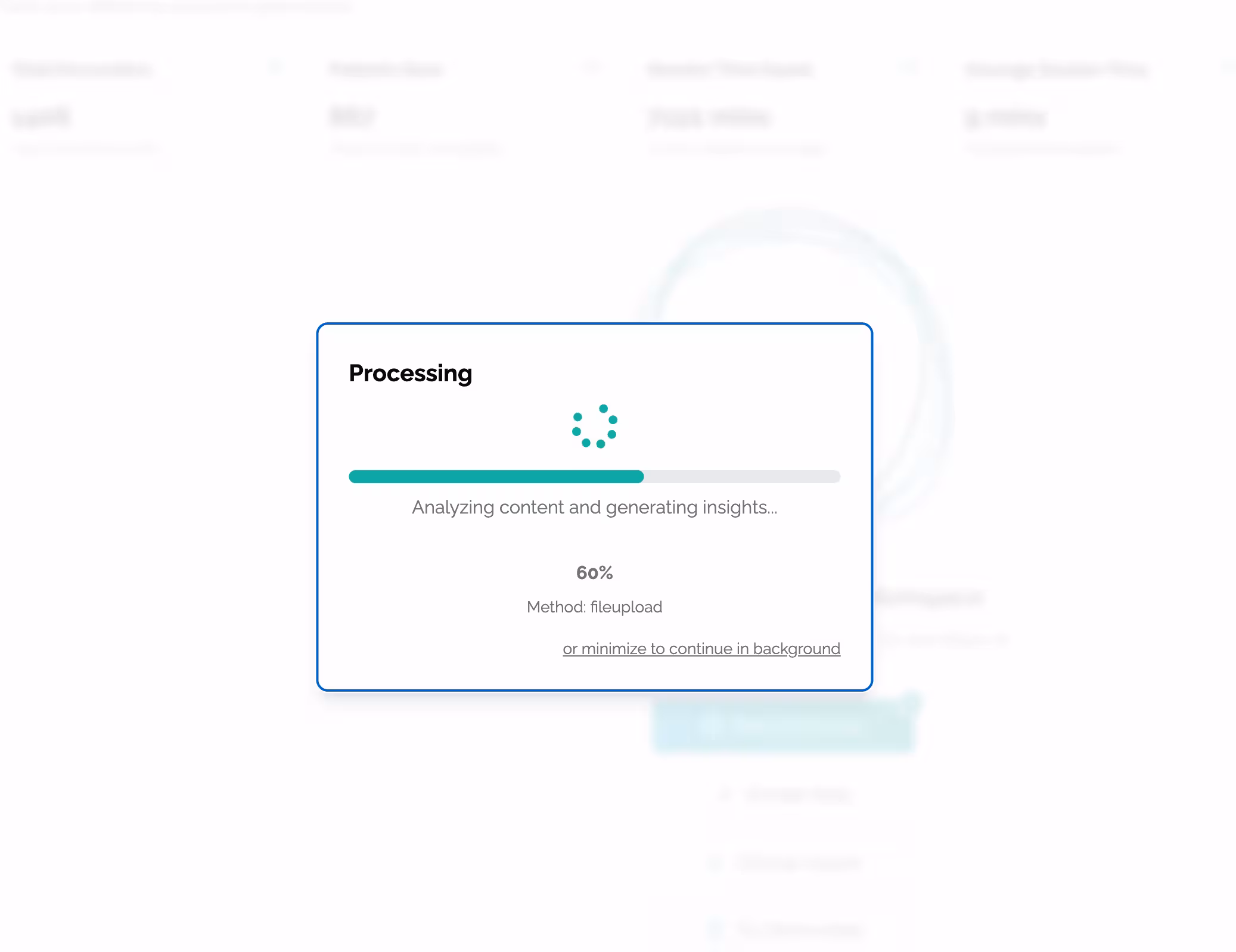 Audio File Upload